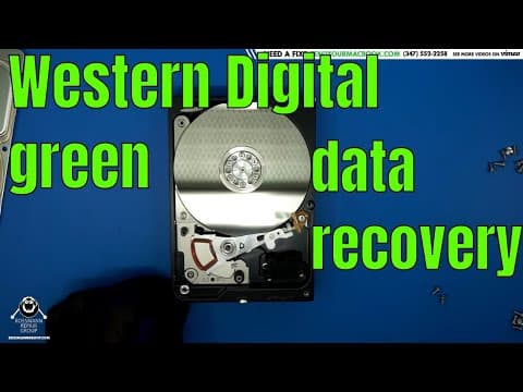WD Green Hard Drive Recovery-Part 2