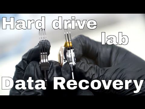 Hard Drive Platter Swap Data Recovery