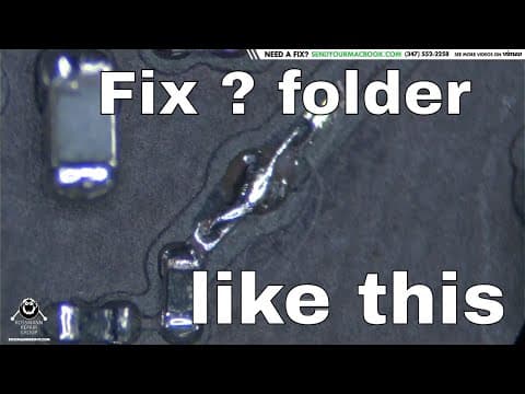 MacBook Pro A1706 Question Mark Folder