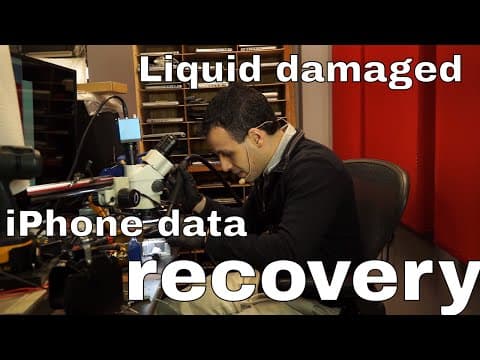 iPhone 5S Liquid Damage Data Recovery