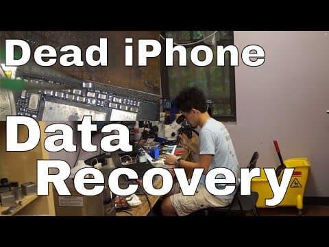 iPhone Dead Logic Board Data Recovery