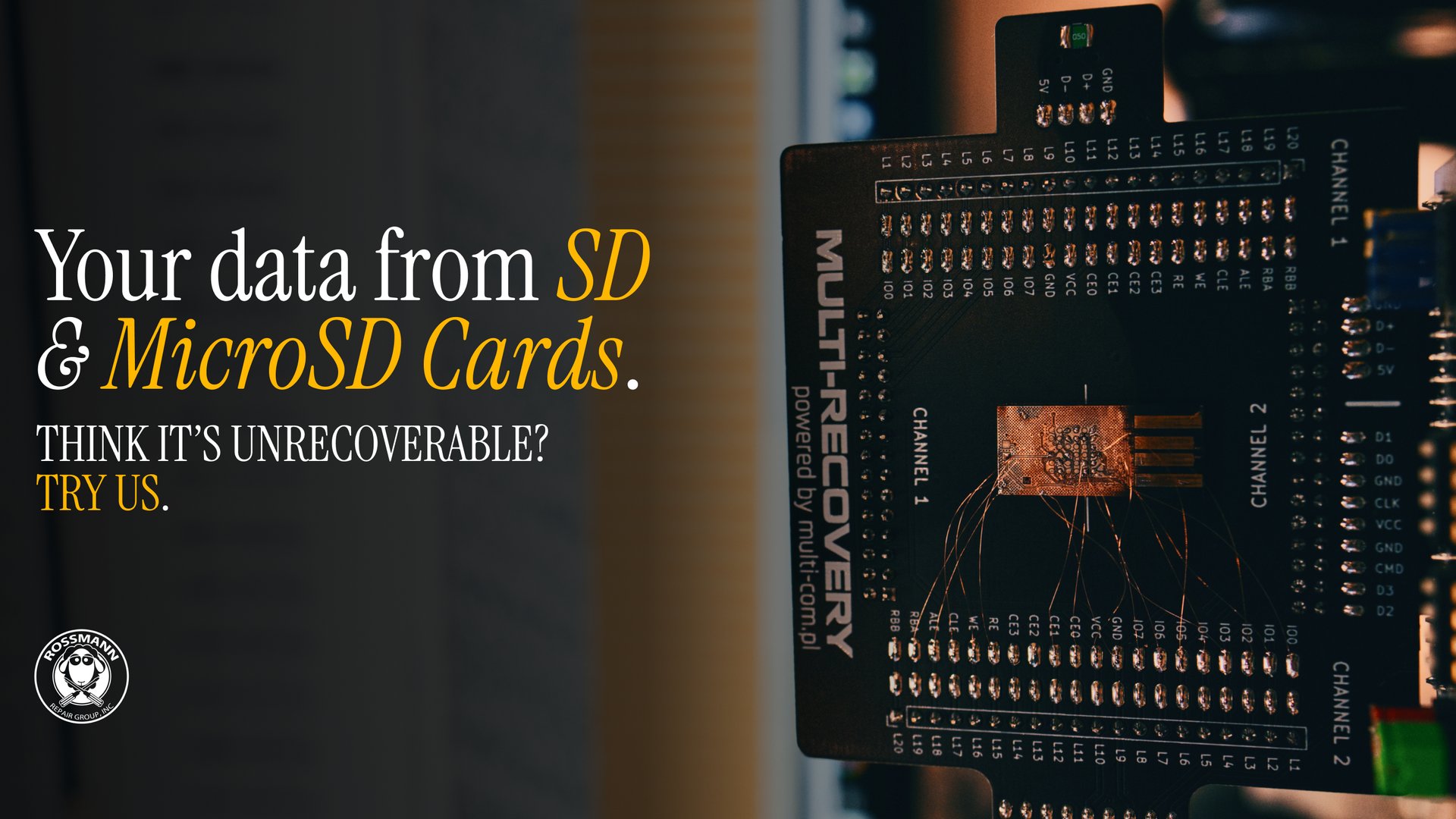 SD card recovery cover
