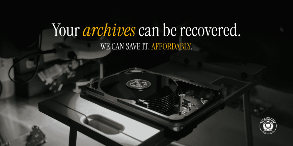 Professional hard drive data recovery services