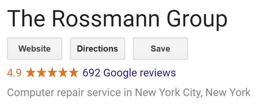 Reviews Rossmann Repair Group